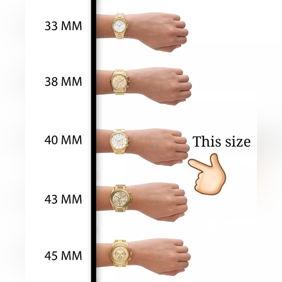 Michael Kors Women's Watch RITZ, 41 mm case size, Three Hand movement, Stainless - Picture 7 of 7